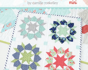 Swoon Mini Quilt Pattern by Camille Roskelley of Thimble Blossoms