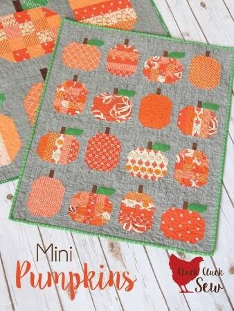 Mini Pumpkins Quilts Pattern by Cluck Cluck Sew