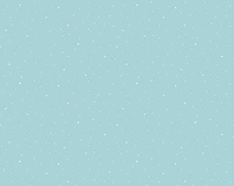 Aqua Dapple Dot - 1/2 Yard Increments, Cut Continuously - by Riley Blake Designs