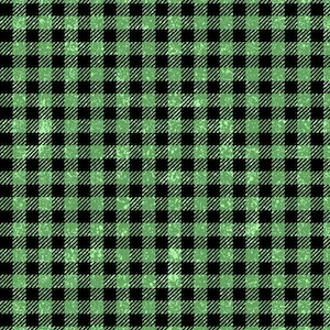 ノームスター・マッシュ・グリーン・チェック - 1/2ヤード単位、連続カット - ジェニファー・ピュー（ウィルミントン・プリンツ）