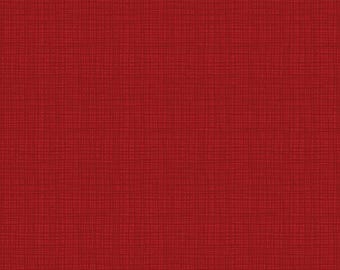 Textura roja granero - Incrementos de 1/2 yarda, corte continuo - por Sandy Gervais para Riley Blake Designs