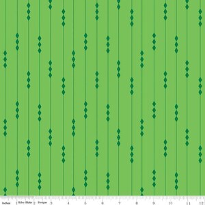 Opruiming - maak kerstverlichting groen - stappen van 1/2 meter, doorlopend knippen - door Quiet Play voor Riley Blake Designs