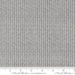 Late October in Vanilla Black - 1/2 Yard Increments, Cut Continuously - by Sweetwater for Moda Fabrics