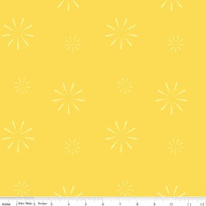 Make Seam Ripper in Yellow - 1/2 Yard Increments, Cut Continuously - by Kristy Lea of Quiet Play for Riley Blake Designs