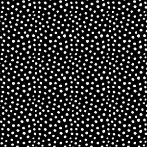 Advice From a Sunflower Black Irregular Dots Dots by Timeless Treasures