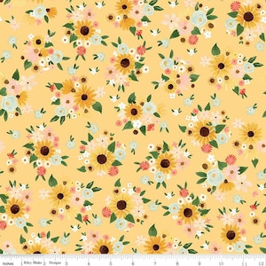Homemade Main in Sunshine by Echo Park Paper Co. for Riley Blake Designs
