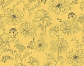 Honey Bee Wildflower in Daisy by My Mind's Eye for Riley Blake Designs
