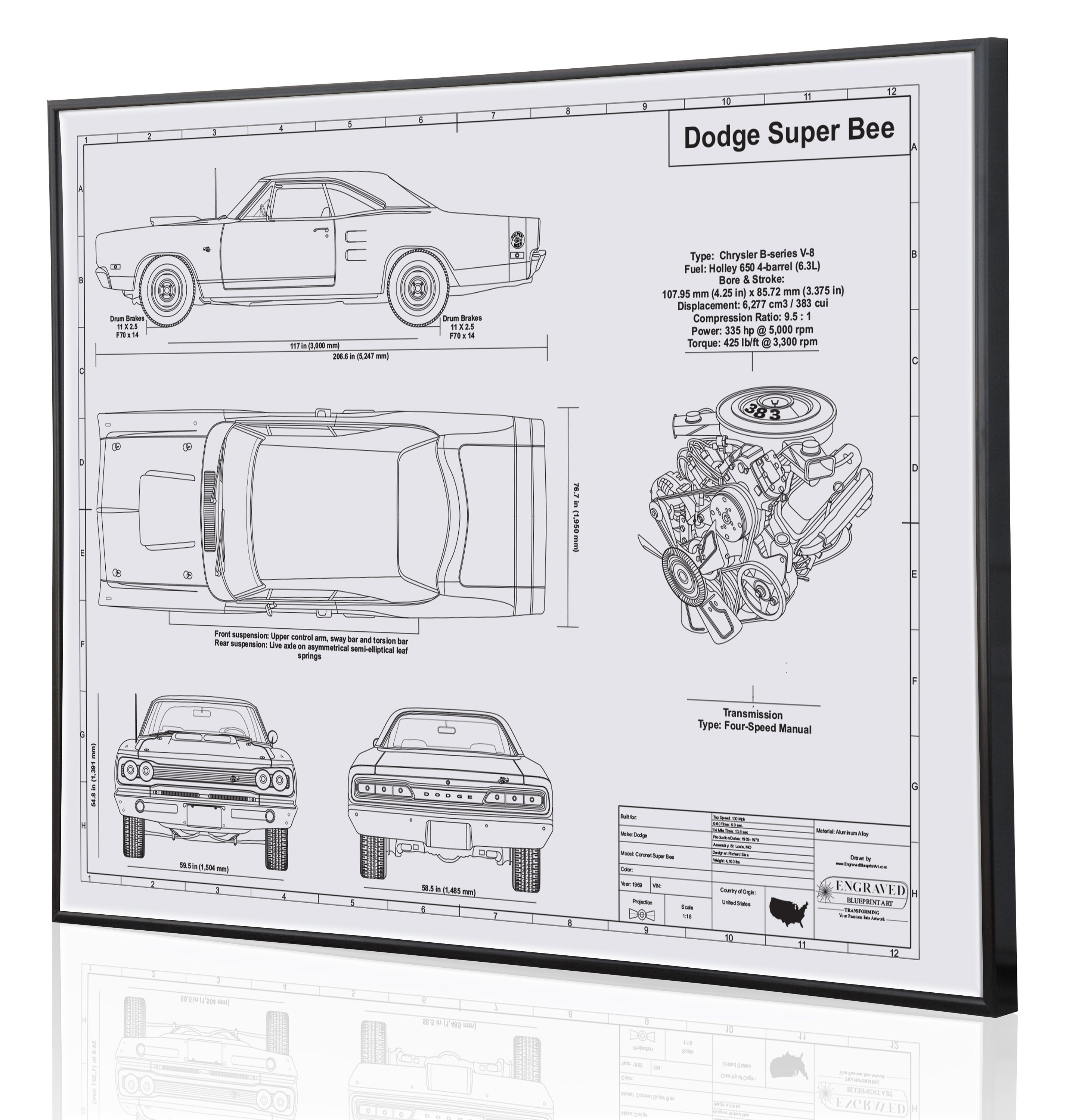 Print Open Road Brands Dodge Super Bee Round Metal Sign - Vintage Dodge Sign  for Garage or Man Cave - AliExpress