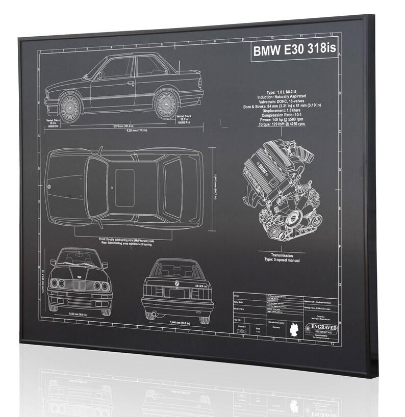 Bmw e30 blueprint