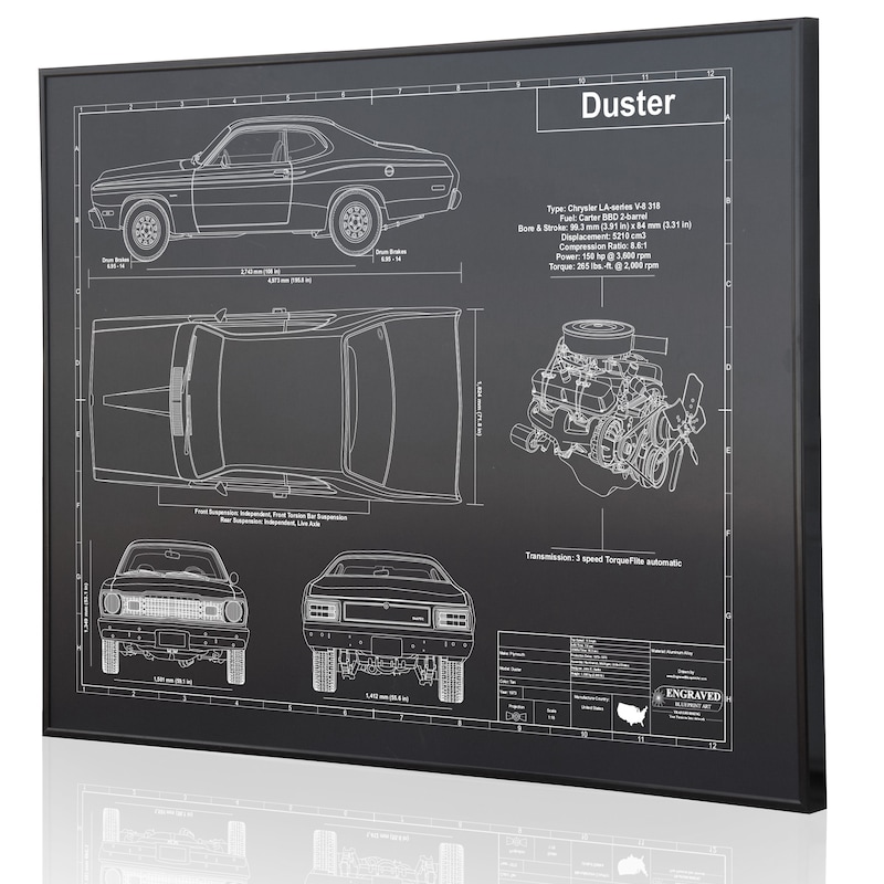 Plymouth Duster - Etsy