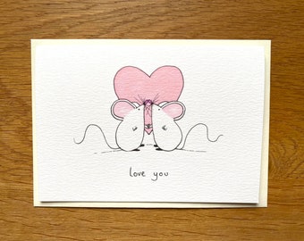 Say I love you card - perfect for Anniversaries, weddings or just because x