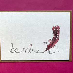 Valentine's Day card - Be mine