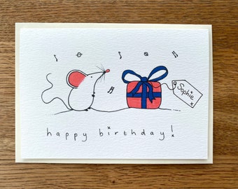 Personalised Birthday Card - L