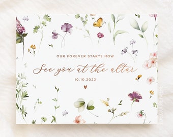 Wedding Day Card, Card for Groom, Card for Bride, See you at the Altar Card, To my Husband Card, To my Wife Card, Groom Wedding Card