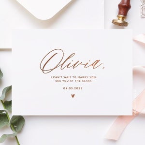 Carte de jour de mariage, carte pour le marié, carte pour la mariée, rendez-vous à la carte de l'autel, à ma carte de mari, à ma carte de femme, carte de mariage de marié