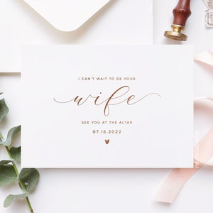 Carte de jour de mariage, carte pour le marié, carte pour la mariée, rendez-vous à la carte de l'autel, à ma carte de mari, à ma carte de femme, carte de mariage de marié