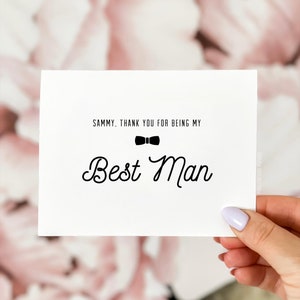 Merci d'être mon garçon d'honneur, carte de garçon d'honneur, merci d'avoir été, merci de mariage, carte de remerciement, carte de témoin, merci de garçon d'honneur