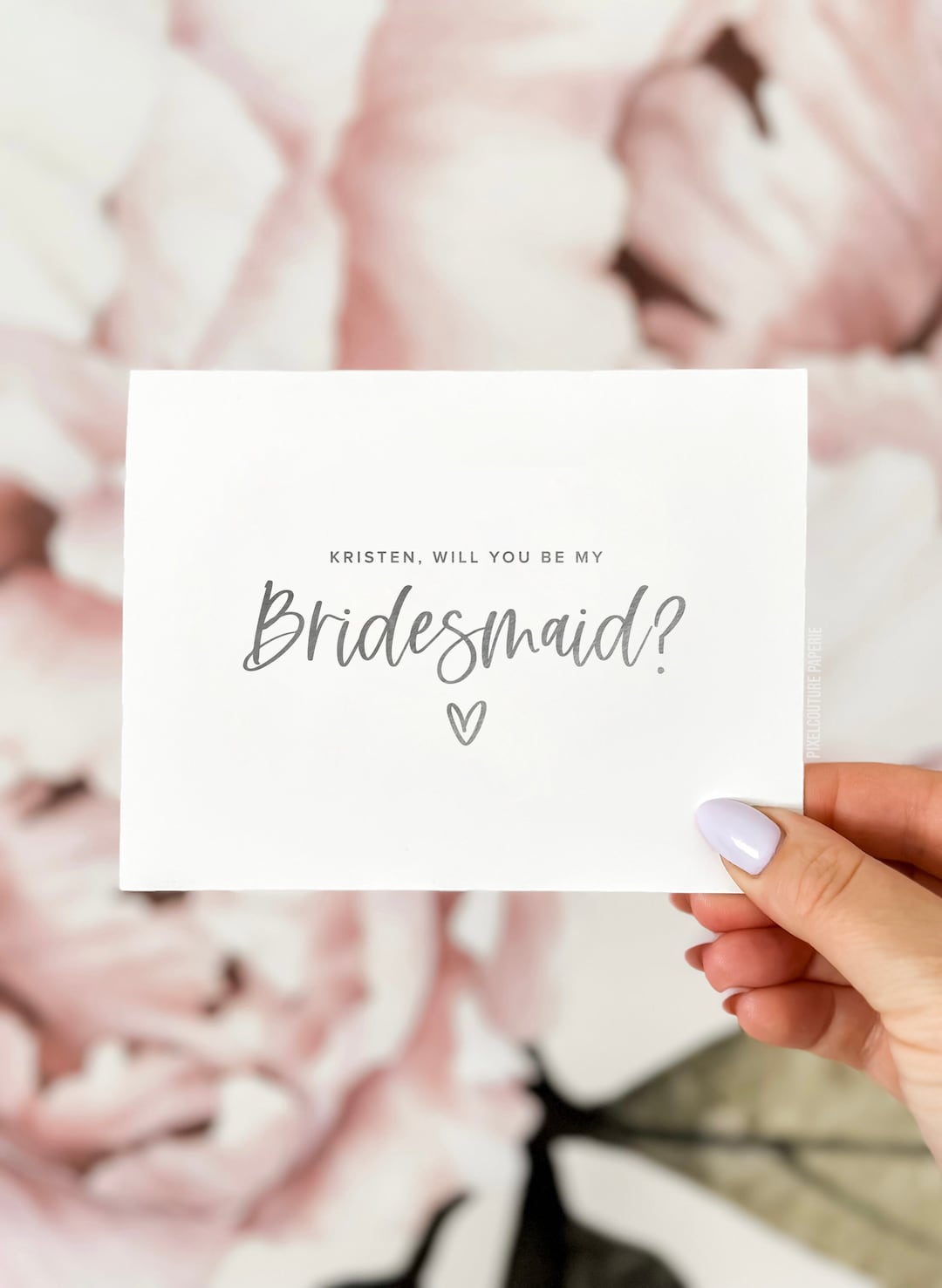 Will You Be My Bridesmaid Card, Bridesmaid Proposal Card, Be My Maid of