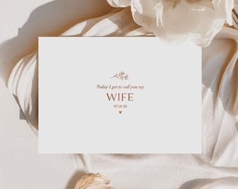 Wedding Day Card, Card for Groom, Card for Bride, See you at the Altar Card, To my Husband Card, To my Wife Card, Groom Wedding Card