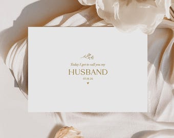 Wedding Day Card, Card for Groom, Card for Bride, See you at the Altar Card, To my Husband Card, To my Wife Card, Groom Wedding Card
