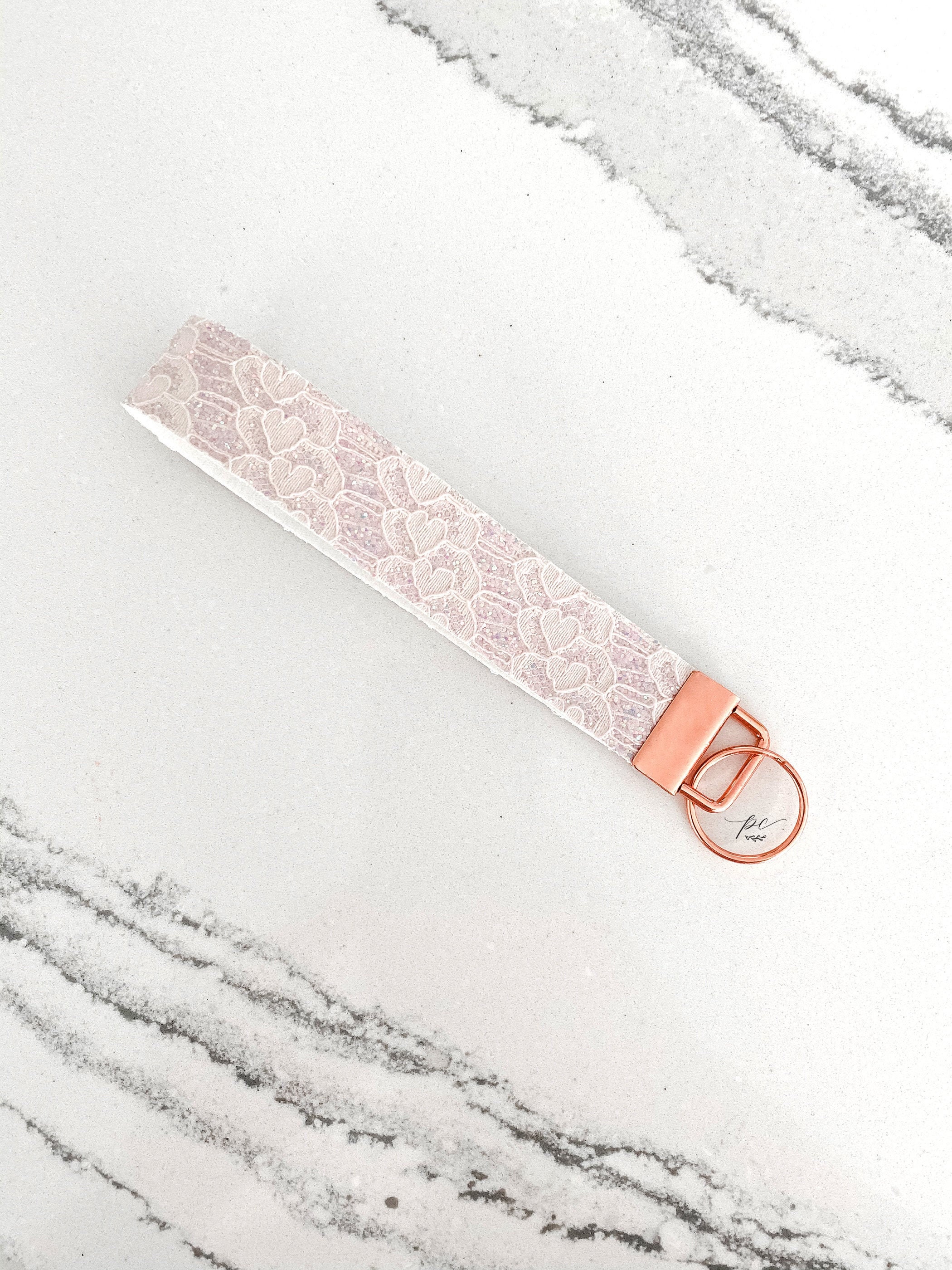 Glitter Keychain Keychain Wristlet Faux Leather Wristlet Etsy Nederland