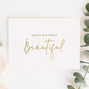 Joyeux anniversaire belle, carte de joyeux anniversaire, carte d'anniversaire pour elle, carte d'anniversaire, carte d'anniversaire pour femme, carte d'anniversaire pour petite amie