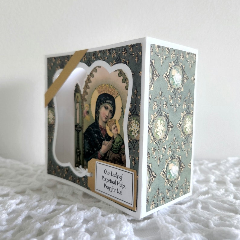 Our Lady of Perpetual Help - Mini Shrine Keepsake Card - Etsy
