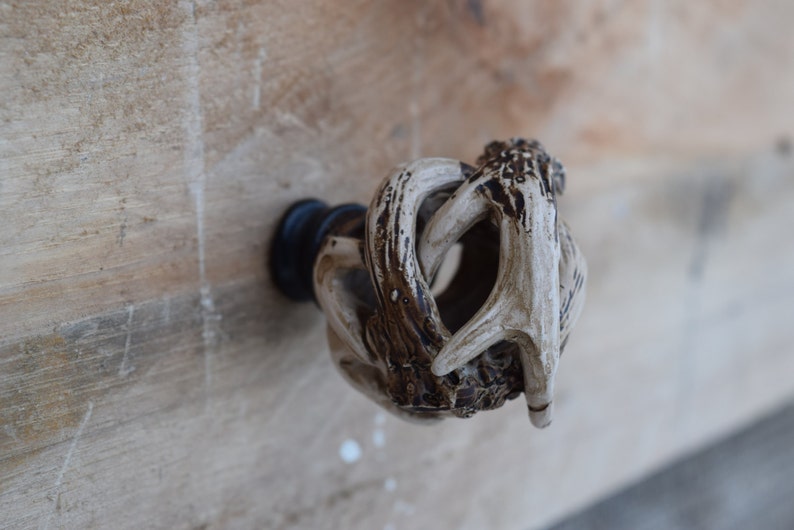 Antler Drawer Knobs Drawer Pull Cabinet Pull Cabinet Knobs Etsy
