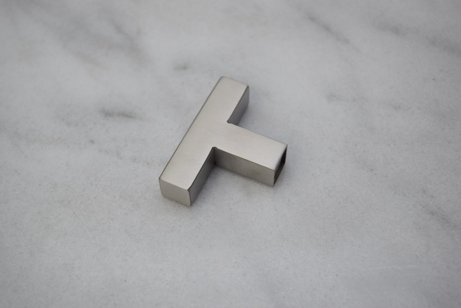 Modern Brushed Silver Drawer Pulls Drawer Knobs Etsy