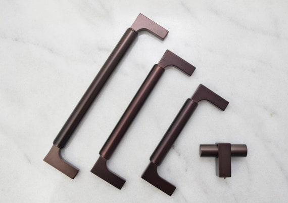 Oil Rubbed Bronze Drawer Pulls Drawer Knobs Cabinet Pulls Etsy