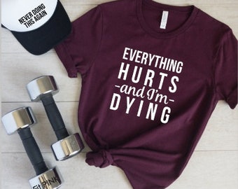 funny gym t shirts women's