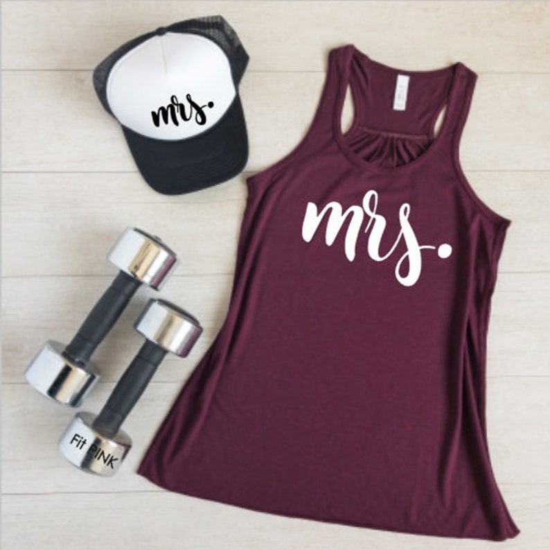 bride workout tank