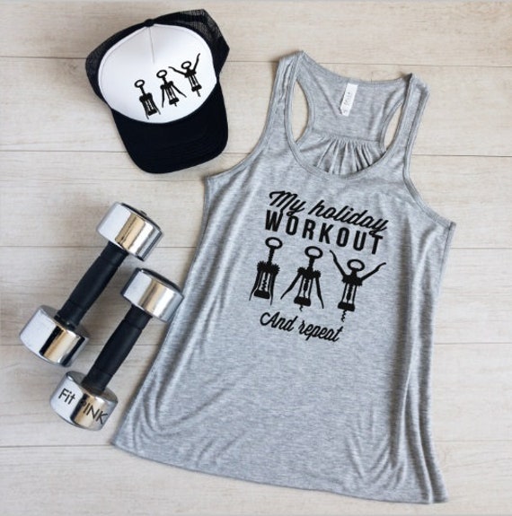 Funny Christmas Shirt Wine Shirt Workout Tank Tops My Holiday Workout And Repeat Women S Shirts Gym Tank Top Fitness Tanks Christmas Funny Christmas Shirt Wine Shirt Workout Tank Tops My Holiday Workout And Repeat Women S Shirts Gym Tank Top Fitness Tanks Christmas