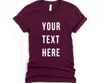 Custom Workout T-shirts Personalized 