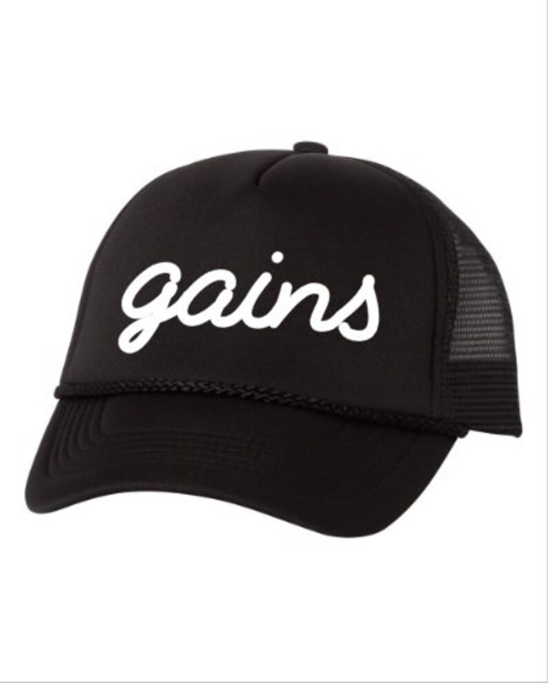workout trucker hat