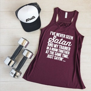 Funny Workout Top, Funny Personal Trainer Shirt, Graphic Shirt, Women's ...