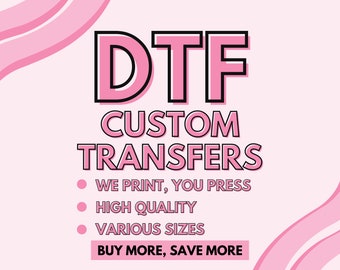 DTF Transfers - Custom Shirt Transfer - Ready for Print - DTF Prints - Shirt Transfers - Full Color Dtf Gang Sheet - Custom Dtf Transfers