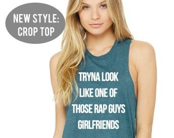 Tryna Look Like One Of Those Rap Guys Girlfriends, Crop Tops For Women, Kickboxing, Yoga, Pilates, Fitness Apparel, Workout Clothes