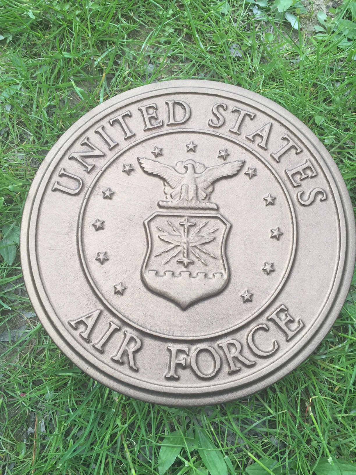 Air Force Stepping Stone Mold Diy Kit Home Decor