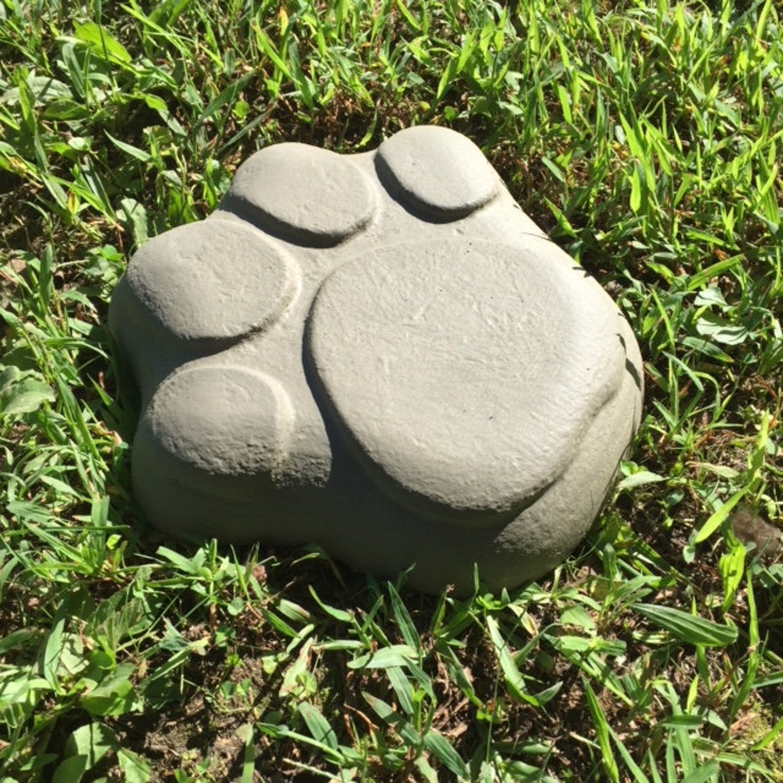 Paw print stepping stone mold Dog Paw Puppy Dog or cat Etsy