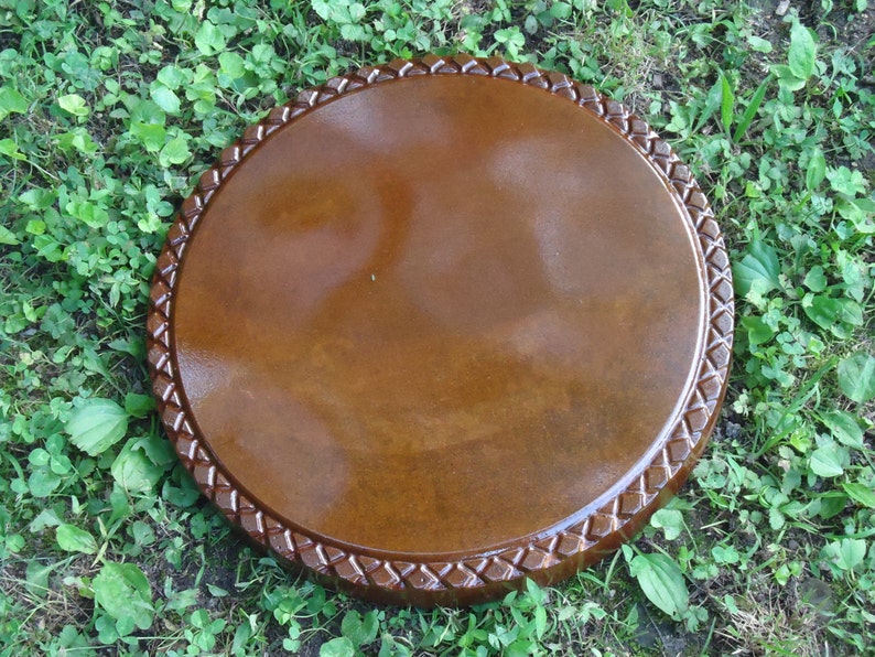 Round Paver Stepping Stone Mold use for walkways or ...