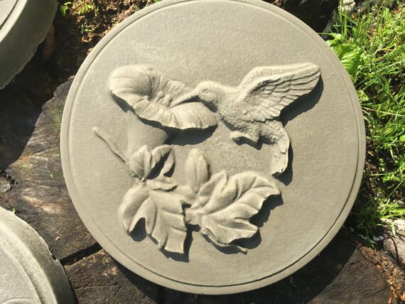 Hummingbird Stepping Stone Mold Garden Path Decorations Etsy