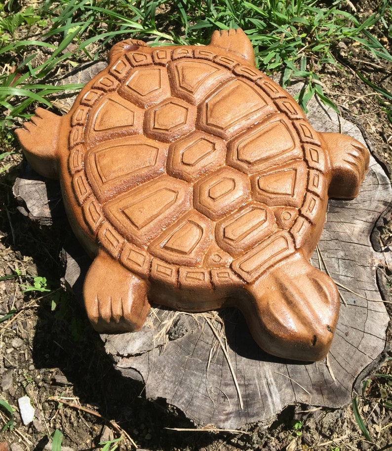 Turtle Stepping Stone Mold Concrete Cement Mold to make garden | Etsy