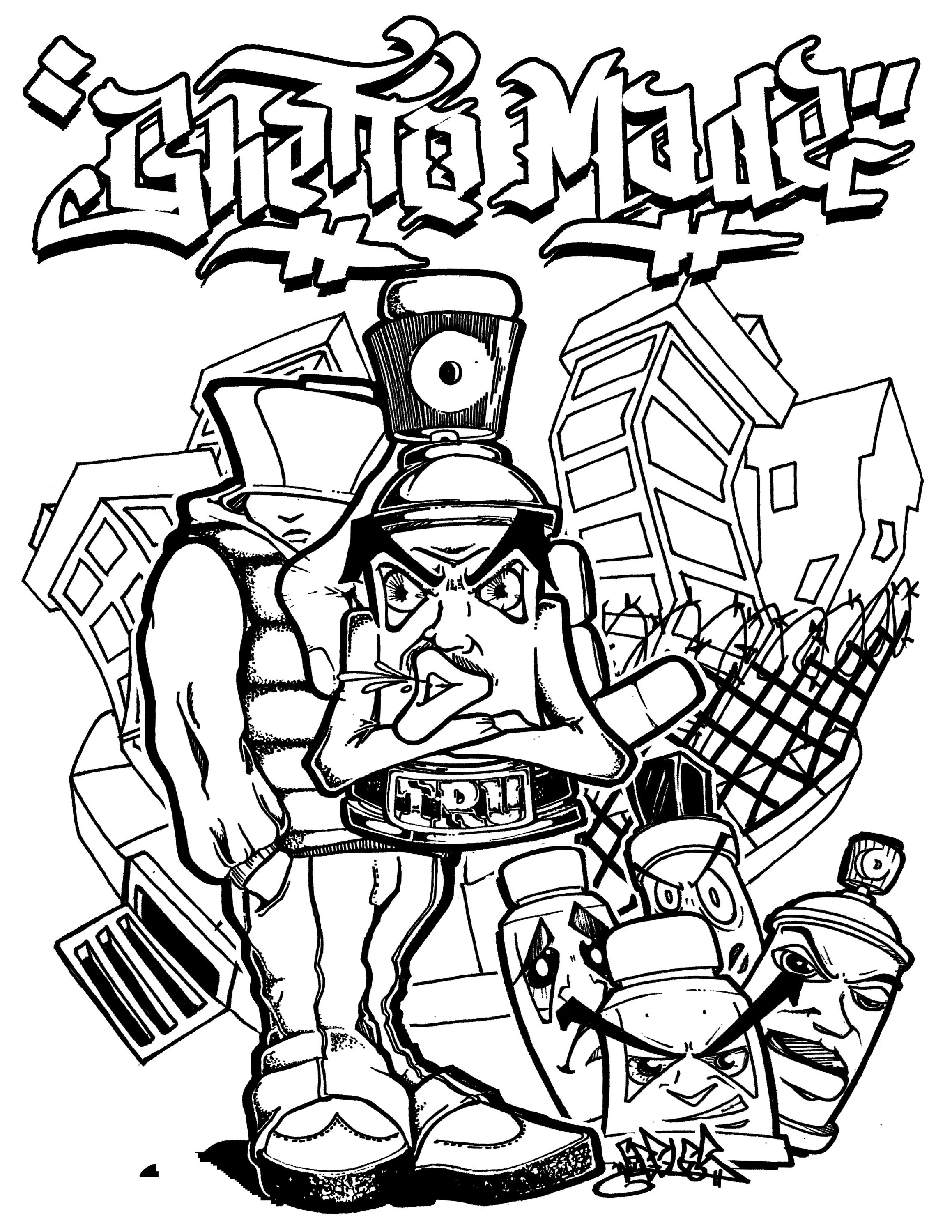 hip hop coloring pages graffiti art old school etsy canada