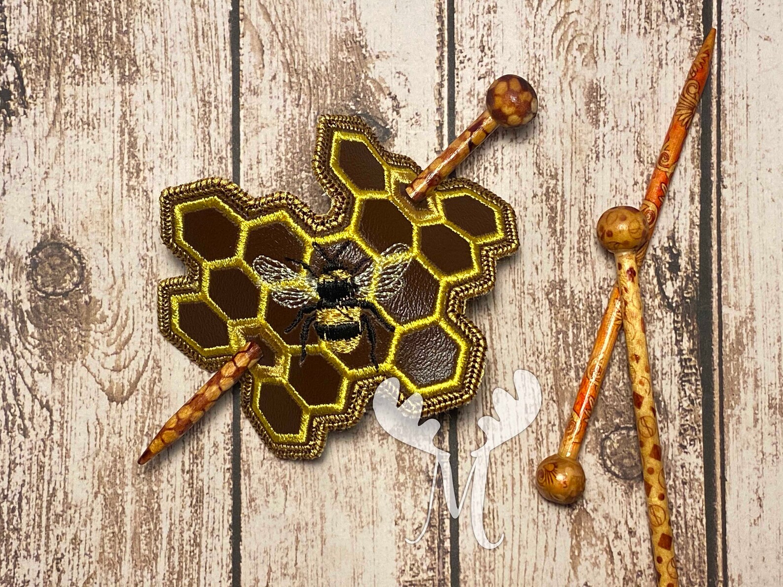 Bee Hair Pin Etsy