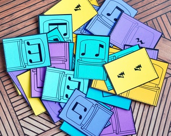 Rhythm Manipulatives Digital Download | Printable Rhythm Cards | Music Education Tools for Classroom & Homeschool