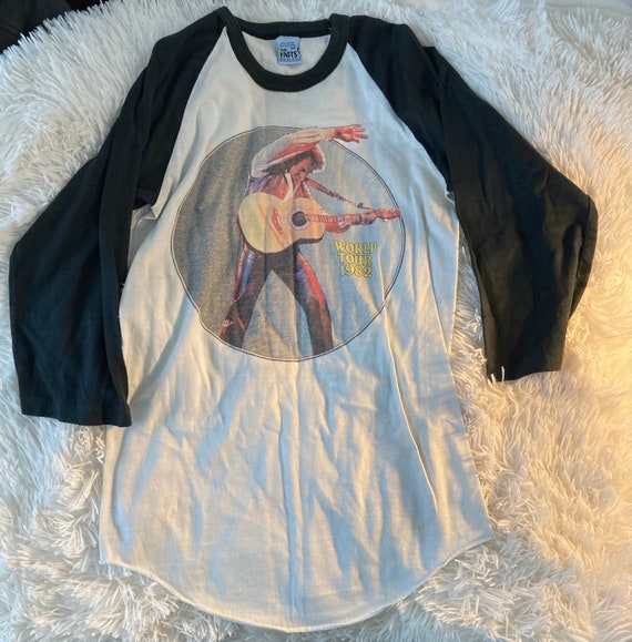 Vintage Neil Diamond 1982 3/4 Sleeve Concert Shirt