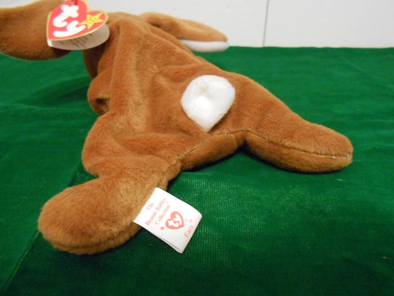 Vintage TY Retired Beanie Baby Rabbit Named Ears