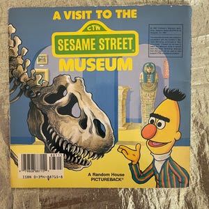 Vintage Sesame Street A Visit to the Sesame Street Museum Book
