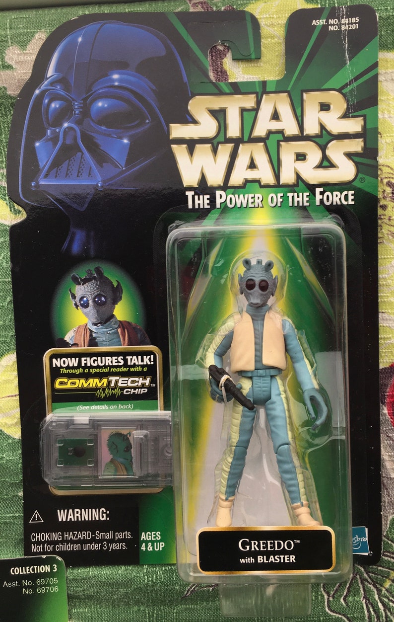 Vintage LOT Star Wars POTF 2 Mos Eisley Cantina Showdown Han | Etsy